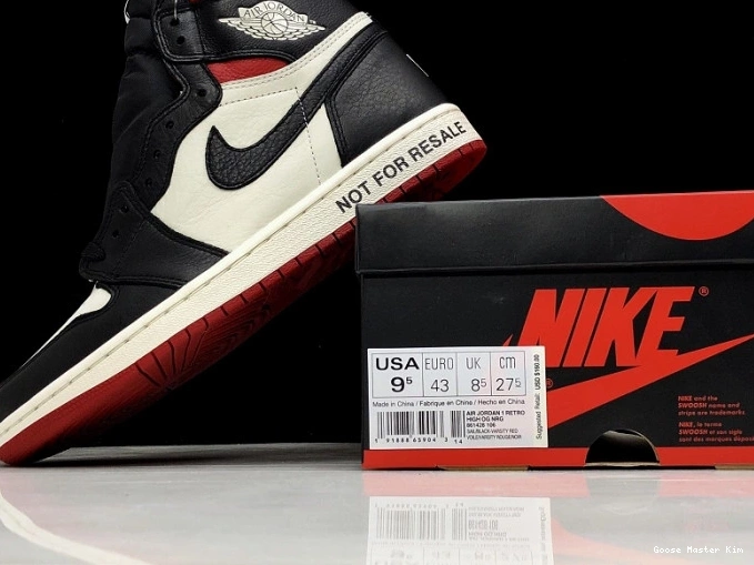 Not OG Air Jordan 1 Retro Red NRG High For 861428-106 Resale Varsity 0803